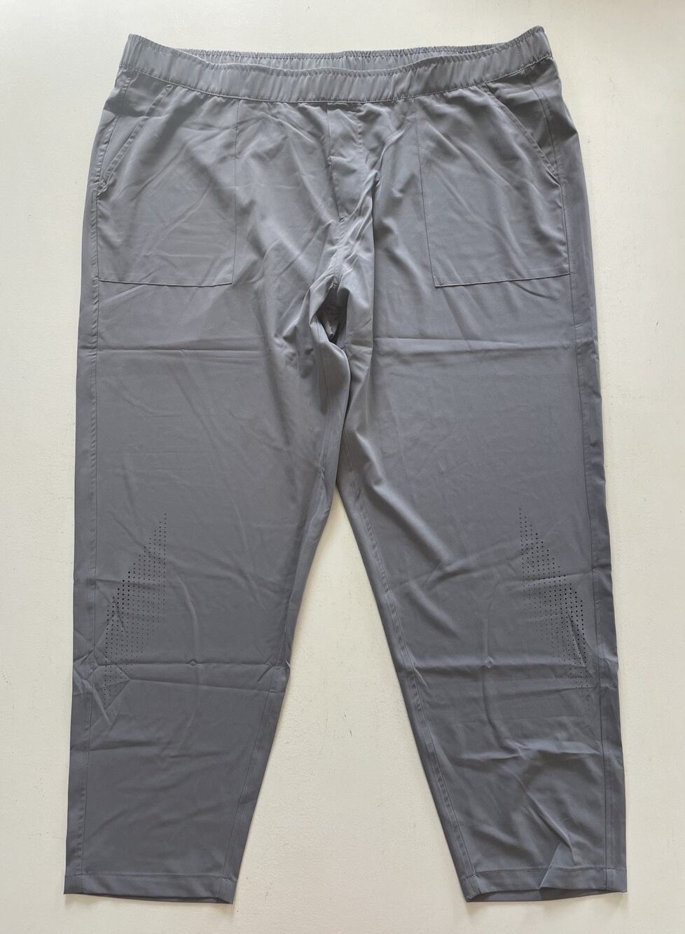Sensory Friendly Everyday Gray Polyester Pants Size 3XL XXXL No Limbits EUC